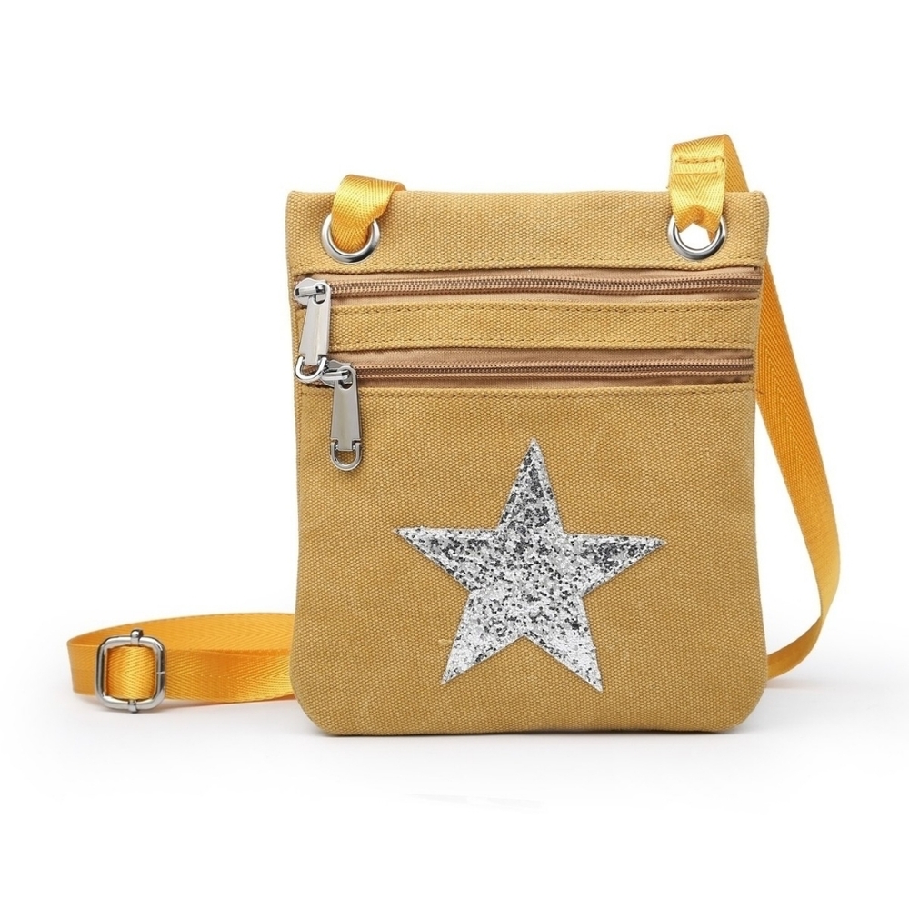 MONSOON UK  Crossbody Canvas Bag